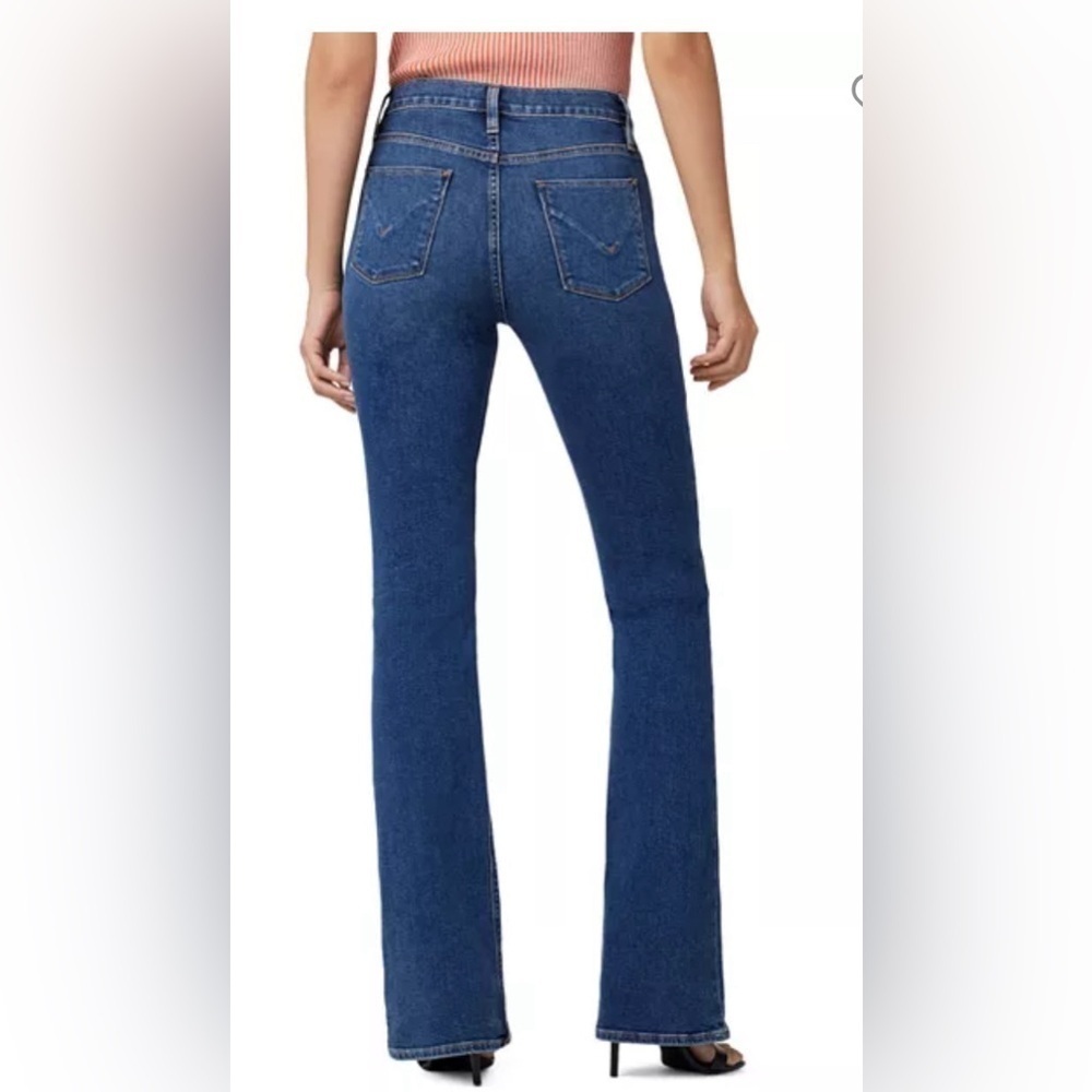 Hudson Women's Sz 34 High Rise Bootcut Jeans high waist Barbara NWT - Picture 2 of 3